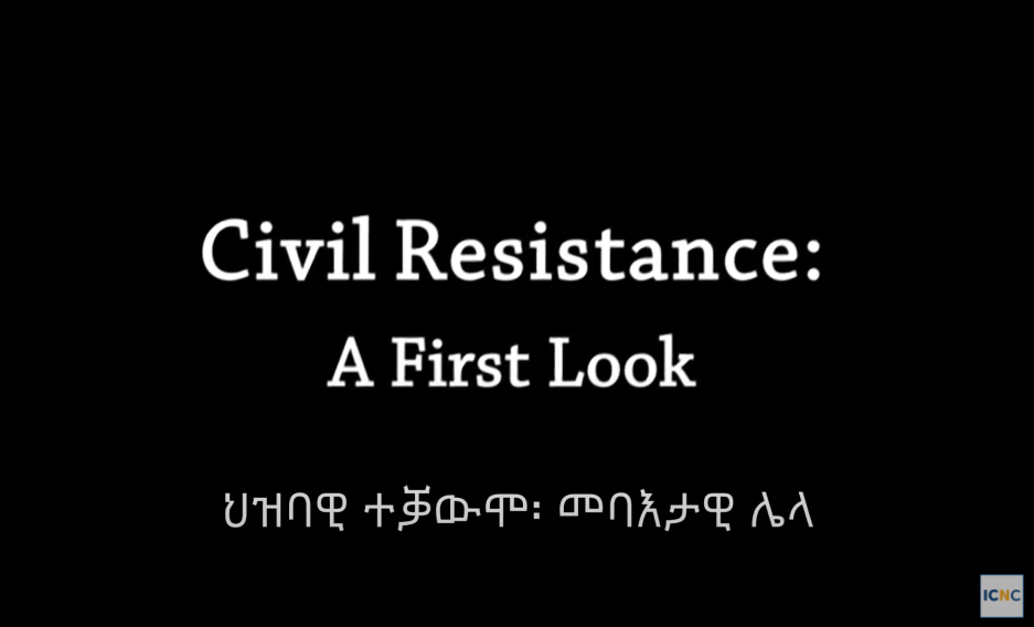 Civil Resistance: A First Look (Tigrinya)