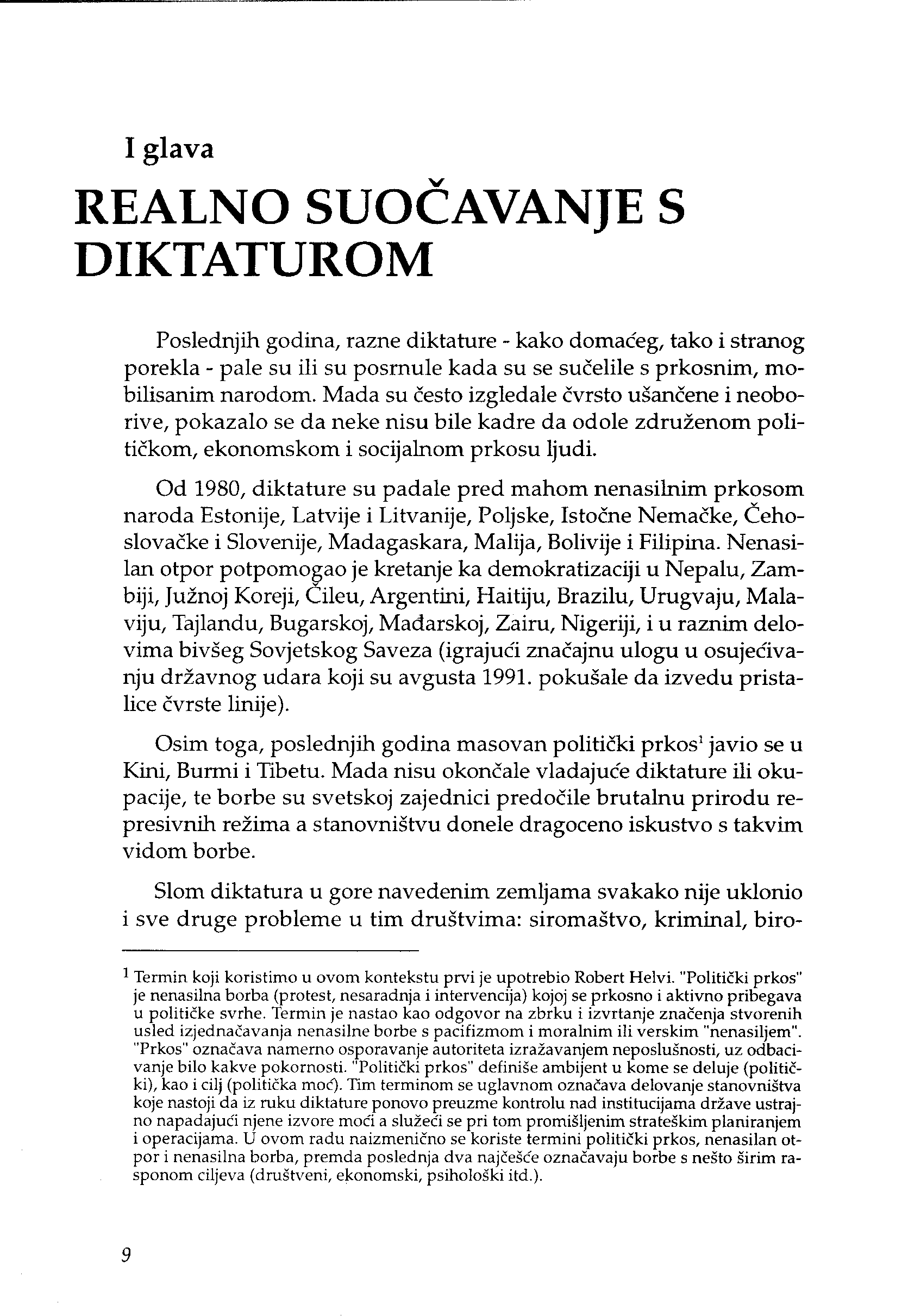 Od diktature do demokratije: Rušimo prepreke gradimo mostove