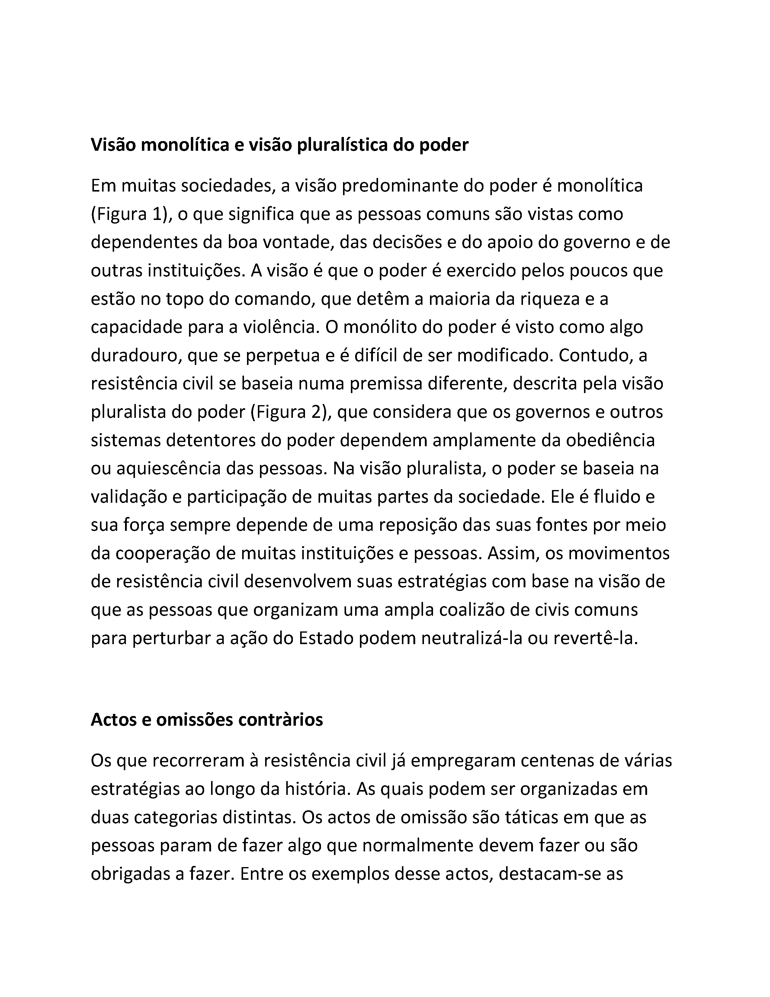 Introdução à Resistência Civil: Um Primeiro Olhar