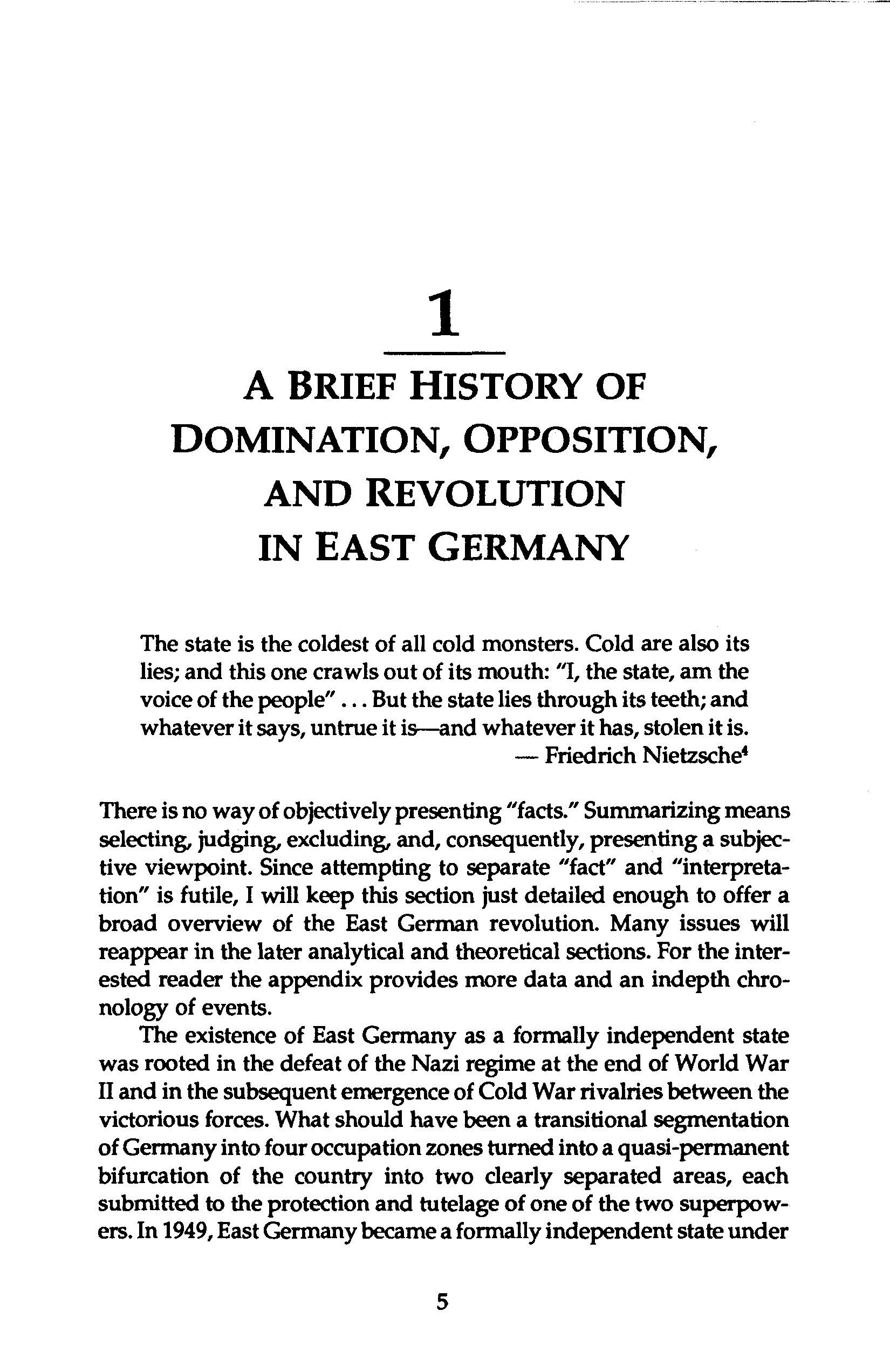 Nonviolent Struggle and the Revolution in East Germany