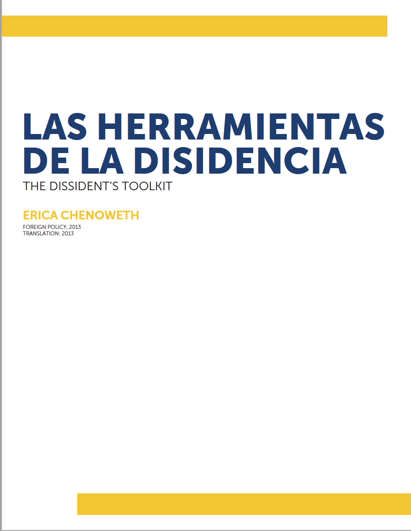 Las Herramientas de la Disidencia