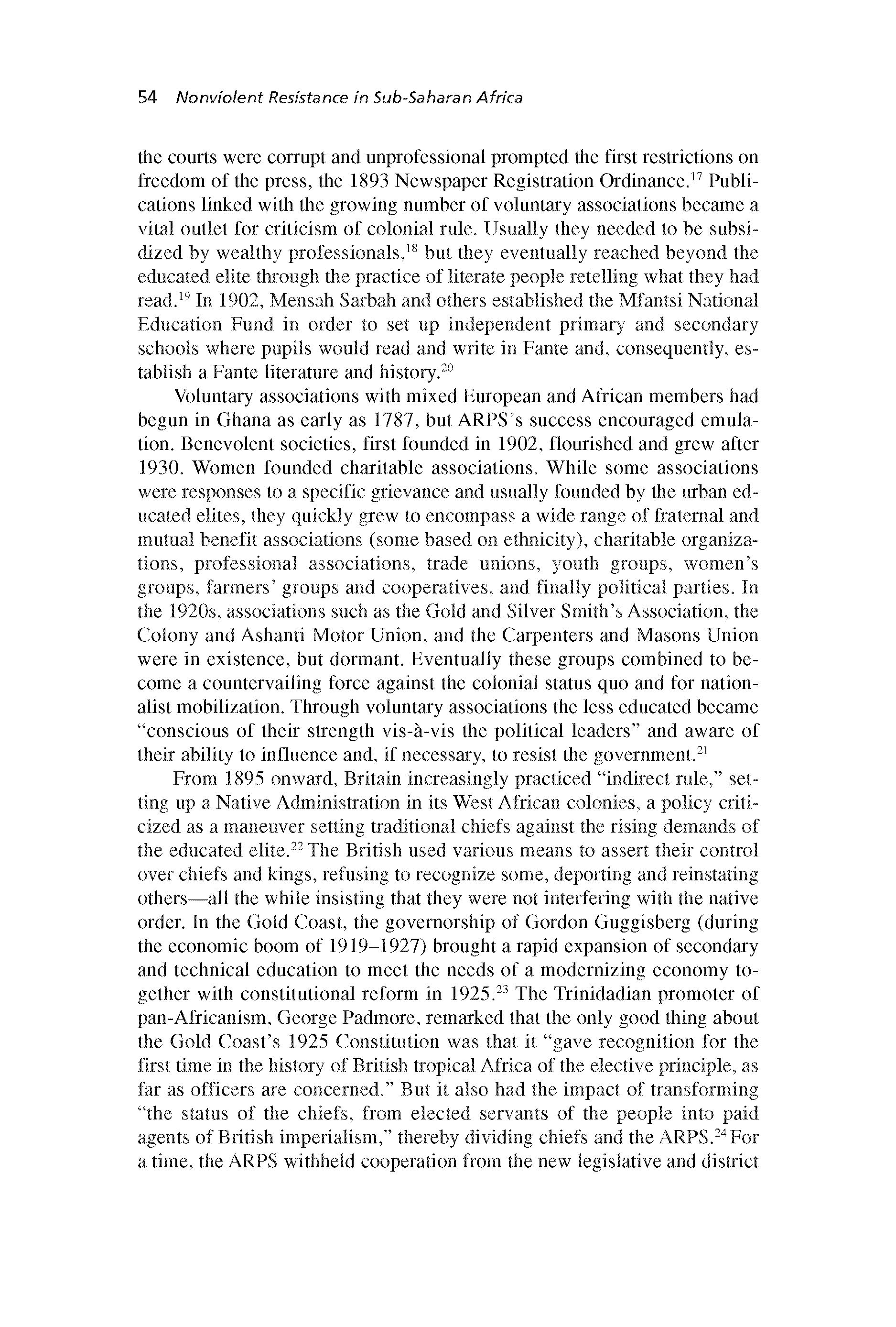 Ghana: Nonviolent Resistance in the Independence Movement, 1890s-1950s (Chapter 3 from ‘Recovering Nonviolent History’)