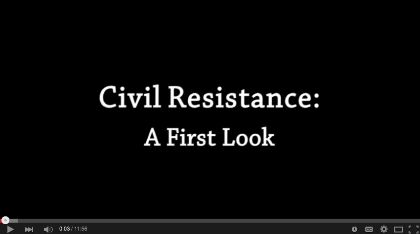 Civil Resistance: A First Look