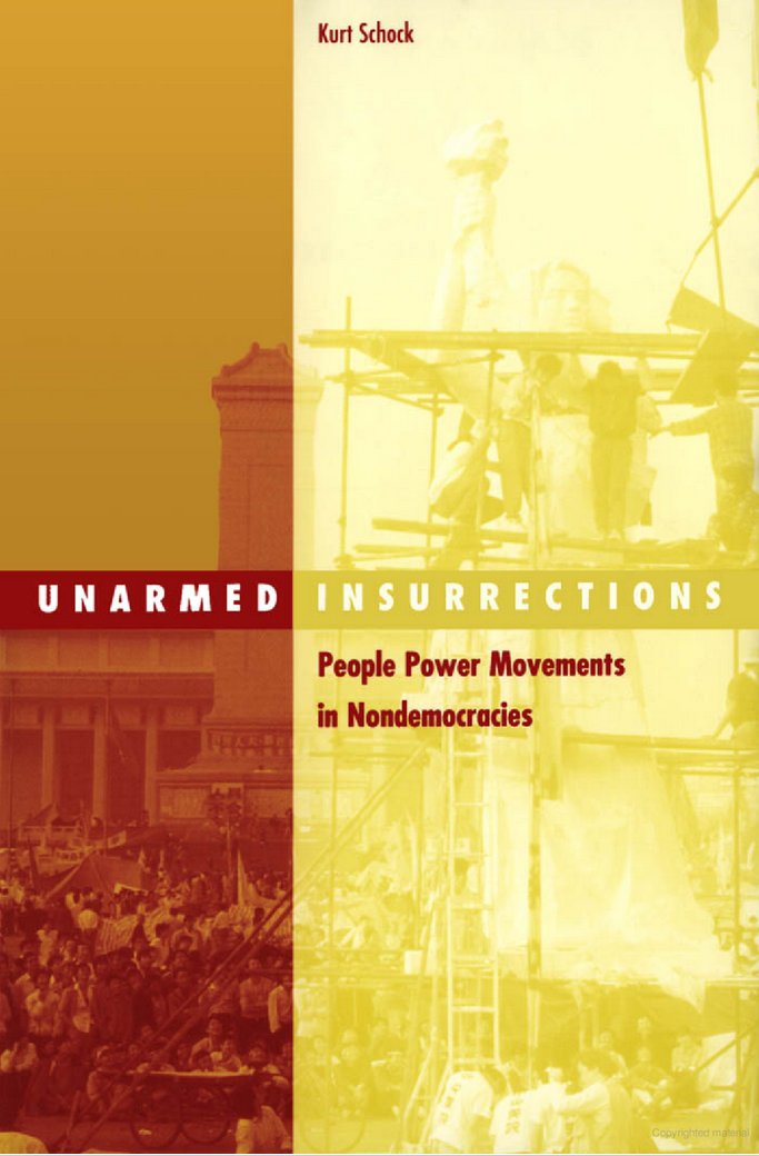 Unarmed Insurrections: People Power Movements in Nondemocracies