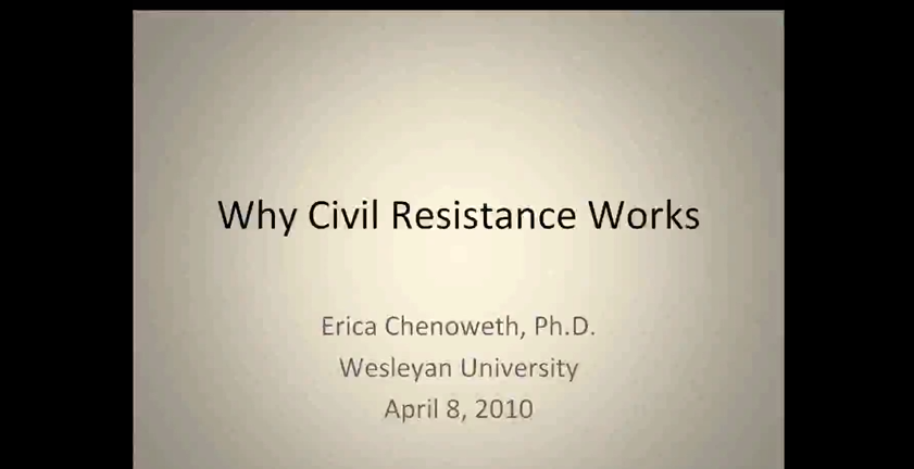Why Civil Resistance Works (webinar)