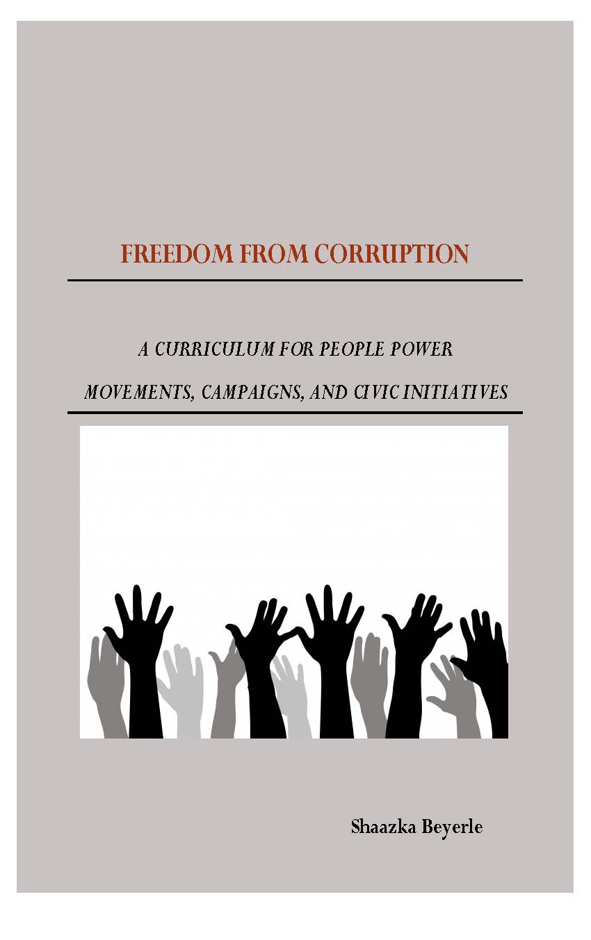 Freedom From Corruption: A Curriculum for People Power Movements, Campaigns and Civic Initiatives