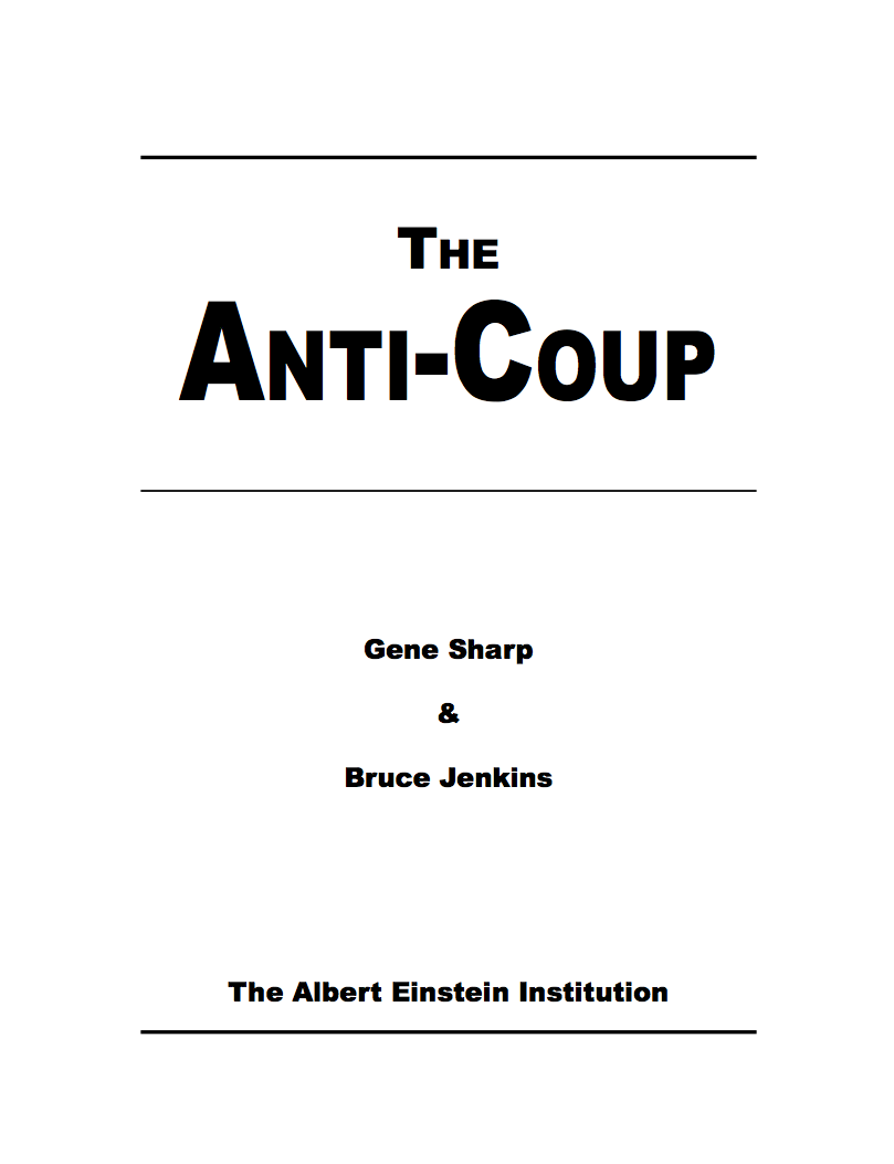 The Anti-Coup