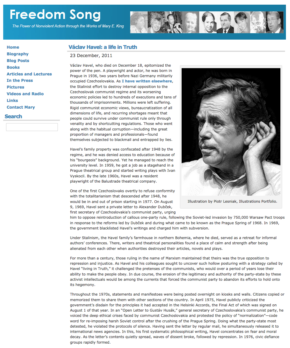 Václav Havel: A Life in Truth