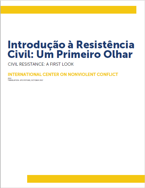 Introdução à Resistência Civil: Um Primeiro Olhar