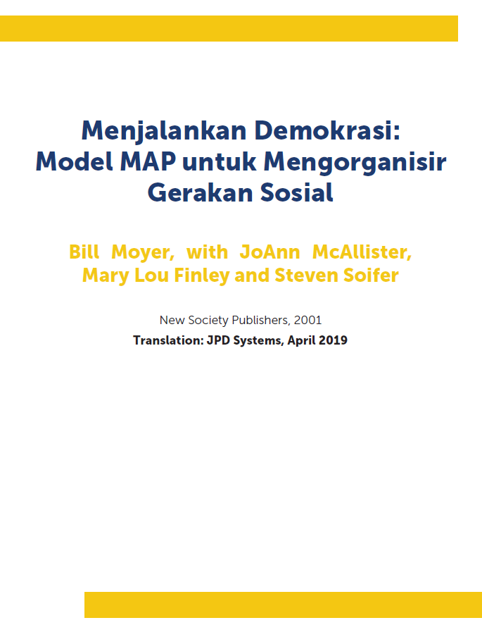 Menjalankan Demokrasi: Model MAP untuk Mengorganisir Gerakan Sosial
