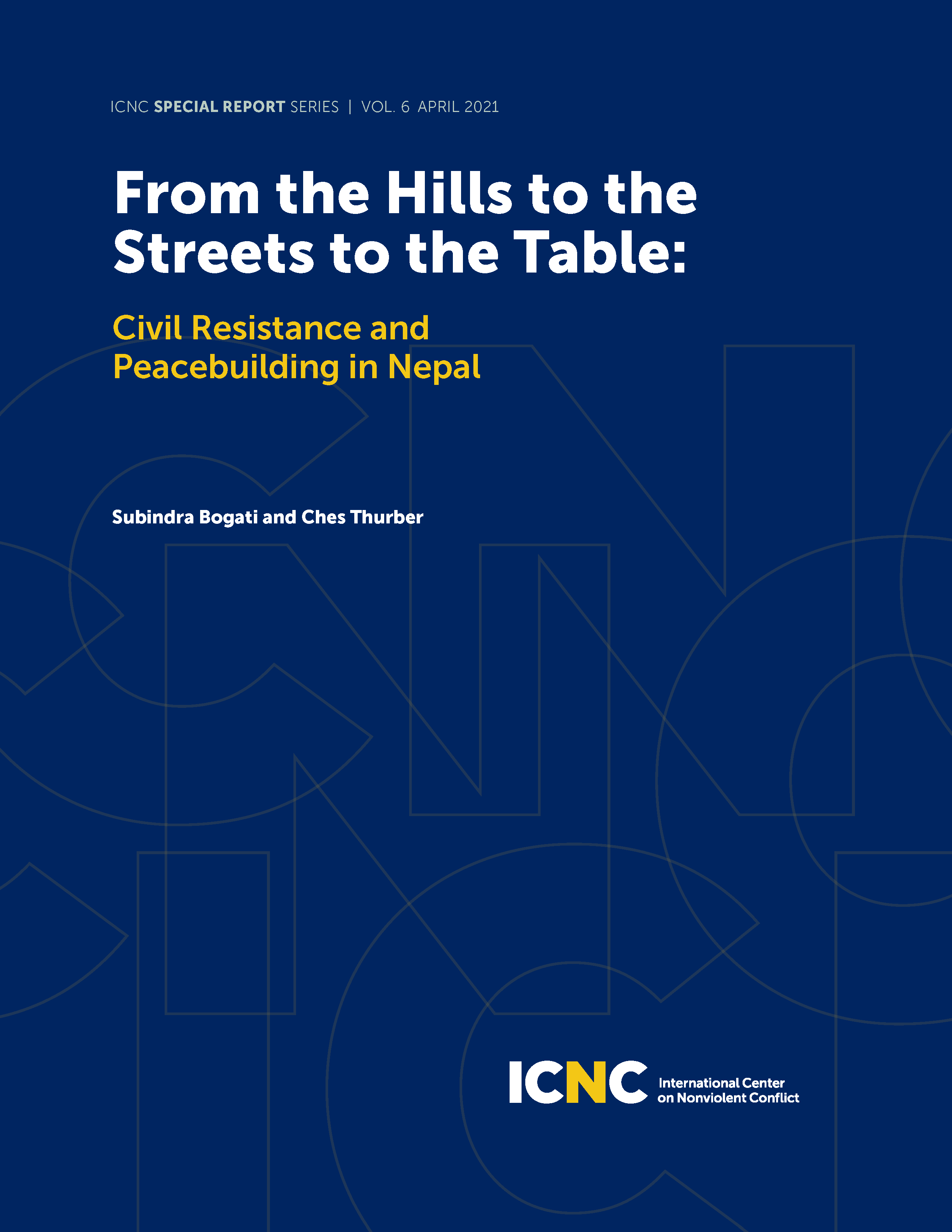 From the Hills to the Streets to the Table: Civil Resistance and Peacebuilding in Nepal